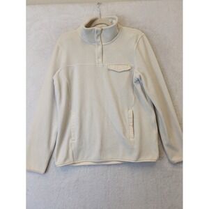 32 Degrees HEAT Women's Size S Fleece Pullover Sweatshirt Cream Color